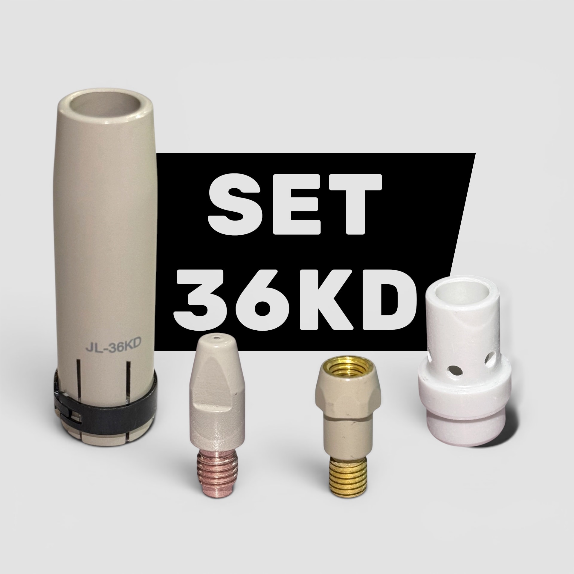 Set Ceramico 36KD ROQWELD
